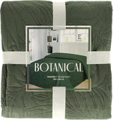 ESSEX - Tagesdecke 200 x 220 cm, ideal für das Schlafzimmer, weiche und bequeme Tagesdecke, moderne Steppung - Botanische grüne Betten und Decken Besuchen Sie den ESSEX-Store Grün (botanisch) 200 x 220 cm