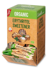 Eritritol natural organic | 144 pungi de 5 G, 720 grame total Indulcitori Naty Shop