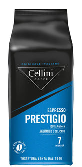 Cellini Prestigio 100% Arabica boabe întregi Cafea Naty Shop 1 Kg