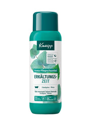 Kneipp Aromaschaumbad Kalte Jahreszeit, Badezusatz mit natürlichen ätherischen Ölen aus Eukalyptus und Minze, 400 ml Dusche und Bad Naty Shop Single