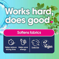 Trocknerbälle aus neuem, weicherem Material mit variablem Design. Enthält 2 Waschmittel von Naty Shop