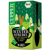 Cupper Ceai de fructe organic „Winter Strudel”, 20 pliculețe de ceai nealbite, ecologic, comerț echitabil