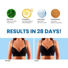 Brustvergrößerungscreme, Forte Neck Décolleté 200 ml Naty Shop