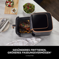 Ninja Air Fryer MAX PRO AF180EUCP, 6,2 litri, fără ulei Electrocasnice Naty Shop