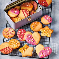 Funcakes Mix Für Kekse: Einfach Zu Verwendende, Knusprige Und Knusprige Kekse, Perfekt Zum Dekorieren Mit Fondant- Oder Royal Icing, Auch Als Tortenkruste Geeignet, Halal., 1 Kg Amestec pentru copt si gatit Naty Shop