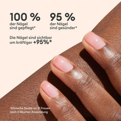 MANUCUIST Îngrijire Oja Repair Active Glow Raspberry (Roz) Bio-Based: Migdale dulci, Zmeură, Oja Hrănitoare și Lucioasă, Efect Roz Transparent - Oja Nude