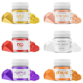 Essbarer Glitzer, 3 Gramm Naty Shop Warme Farben