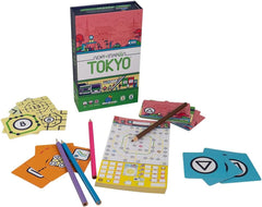 HCM Kinzel – Nächste Station Tokio | Fortsetzung des nominierten Spiels | Flip & Write – Neue U-Bahn-Linien für Tokio Tourismus | Geschicklichkeit und Strategie | Deutsch | 55214