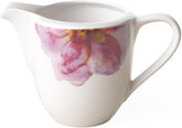 Villeroy & Boch - Cană de lapte Rose Garden, 280 ml, Porțelan Premium, alb/roz