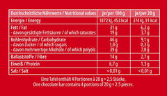Ciocolată neagră Frankonia fără zahăr adăugat, 80 g