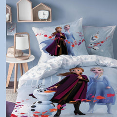 Lenjerie de pat pentru copii, diverse personaje animate, 100% bumbac Lenjerie de pat - copii Naty Shop