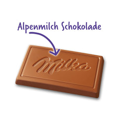 Milka Naps Iepuraș Zâmbitor – Ciocolată de Paște cu lapte alpin într-o cutie cadou încântătoare – 115g