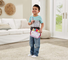 VTech Little Love - Emily Einhorn mit Handtasche – Süße Puppe mit Tasche, in der sie getragen Werden kann – Für Kinder von 3-8 Jahren