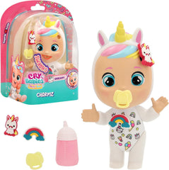 CRY Babies Magic TEARS CHARMZ Überraschungs-Puppe Sammelbare Puppen mit Überraschung 8 Babypuppen mit Charms zum Personalisieren Kinder ab 3 Jahren