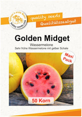 Melonensamen Golden Midget Wassermelone 50 Korn
