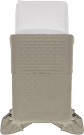 Italienische Bettwäsche Sommersteppdecke CHIC, Mikrofaser, EINZELN 170X250Cm, braun Steppdecken und Steppdecken Naty Shop Braun Einzelbett 170X250Cm