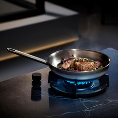 WMF Profi Edelstahlpfanne 24 cm Induktion, Edelstahlpfanne Cromargan Töpfe und Pfannen Naty Shop