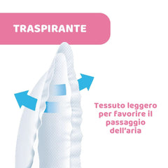 Chicco Acterielle Natural Feeling Stilleinlagen, 30 Stück Lebensmittel- und Stillzubehör Bebe Naty Shop