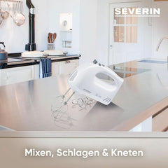 SEVERIN Handmixer HM3820 (LBH 20X9X14 Cm) LBH 20X9X14 Cm Weiß Bucatarie Naty Shop