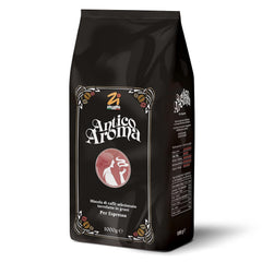 Boabe de cafea aromatice Zicaffé Espresso Antico, pachet de 1 (1 x 1 kg)