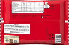 Batoane mini de ciocolată Nestlé, batoane crocante cu ciocolată cu lapte și napolitană crocantă, pachet de 3 (1 x 217g)