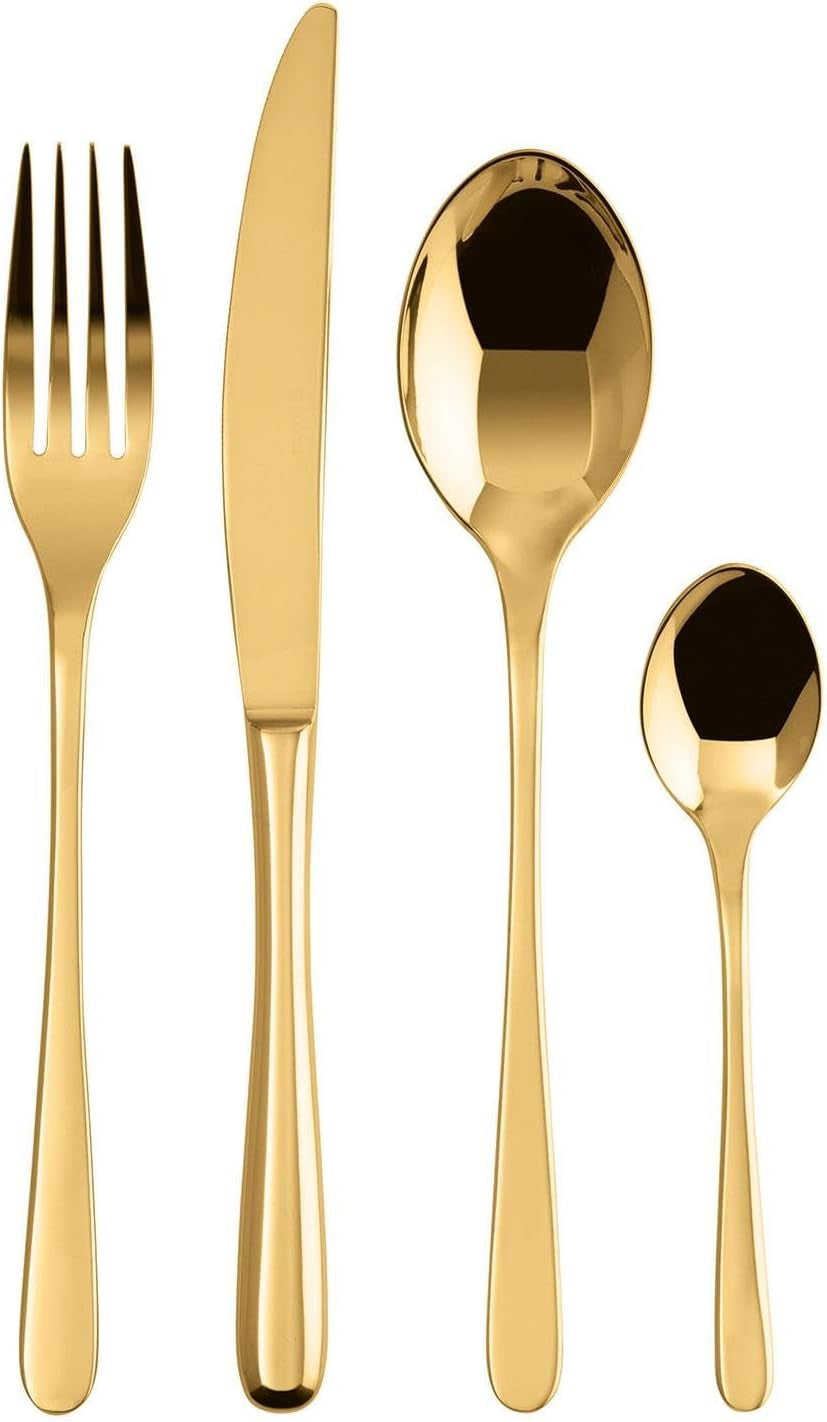 Sambonet 52553G81 - Taste Golden set de tacâmuri 24 piese Bucatarie Naty Shop