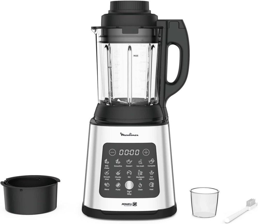 Perfectmix Cook, Standmixer mit 10 automatischen Programmen, 1400 W, bereitet warme und kalte Rezepte zu. Mutter und Kind Naty Shop