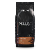 Pellini N.9 Cremoso, Kaffeebohnen für Espresso 1 kg, Mischung aus Arabica und Robusta Coffee Naty Shop N. 9 Cremoso