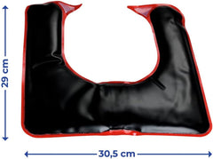 Pernă de gât Maximex Moor, Cuptor cu microunde, Căldură liniștitoare împotriva tensiunii, Potrivire specială, Dimensiuni (L X H X P): 30.5 X 1 X 29 Cm Perne ortopedice cervicale Naty Shop