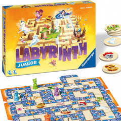 Ravensburger Kinderspiel 20847 – Junior Labyrinth – Familienklassiker für Kleinkinder, Spiel ab 4 Jahren – Brettspiel geeignet für 2–4 Spieler, Junior Edition