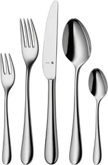 WMF Merit set de tacâmuri din oțel inoxidabil, Cromargan Protect lustruit, rezistent la zgârieturi, se poate spăla în mașina de spălat vase Naty Shop