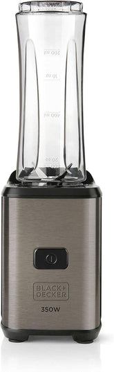 Black & Decker + Decker Standmixer, Pulse-Funktion, 1,5-l-Kunststoffschüssel, 4-schneidige Edelstahlklingen Mutter und Kind Naty Shop