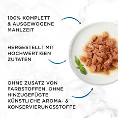 Hrană umedă pentru pisici Gourmet Perle Delight în sos cu pui, pachet de 26 (26 x 85g)