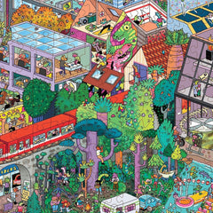 Big Rockstadt - Puzzle de 1000 de piese de la The Magic Puzzle Company - Seria patru Puzzle Naty Shop