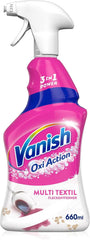 Vanish Oxi Action Multi – Textil-Fleckenentferner-Spray – 660 ml – Textilwaschmittel für Teppiche und Polster – gegen Schmutz und Uringeruch Naty Shop