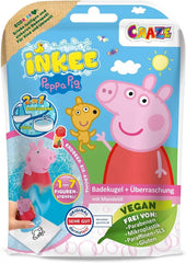 INKEE SURPRISE – Peppa Pig Badebomben für Kinder mit Peppa Pig Überraschungsspielzeug für die Badewanne – Badezusatz für Kinder Mutter und Kind Naty Shop