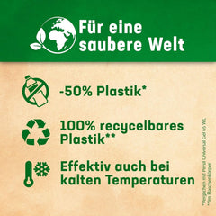 Persil Ultra-Konzentrat-Farbwaschmittel (2 x 65 Wäschen), hochkonzentriertes Flüssigwaschmittel mit Deep Clean Plus-Technologie gegen die schwierigsten Flecken. Rufe Naty Shop Waschmittel