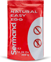Eiklarpulver (350 g) | Getrocknetes Eiklar Pulver | Eialbumin für Backen & Kochen | Ohne Zusatzstoffe | Laktosefrei | Zip-Beutel Verpackung