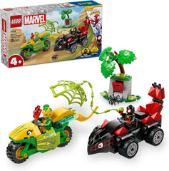 LEGO Marvel Actionspaß mit Spin und Elektro in ihren Dino-Flitzern, baubares Superheldenauto für Jungen und Mädchen ab 4 Jahren, Heldenset mit Spielzeugauto, Spidey und seine Superfreunde 11198 Bausets Beuche den LEGO-Store Standardtitel