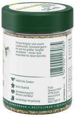 Fuchs Gewürze - Bohnenkraut gerebelt - ideal für Gemüsegerichte, Bohnengerichte oder Eintöpfe - natürliche Zutaten - 20 g in wiederverwendbarer, recyclebarer Dose