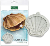 Katy Sue, Silikonform mit Meeresdekor – Naty Shop Küchen-Jakobsmuschel
