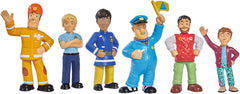 Simba 109252538 – Feuerwehrmann Sam Figuren-Set, 6 Teile, 2 sortiert, nur eine Version im Lieferumfang enthalten, 5–7 cm große Spielfiguren, ab 3 Jahren. Actionfiguren Naty Shop