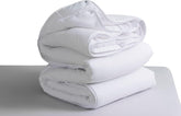 Umplutură/cuvertură din fibră siliconată, 4 anotimpuri, 125 + 250 G, pat 180 cm (260 X 220 cm) Plapumi si pilote Naty Shop Alb Cama 180 (260X220 Cm)