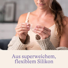 Lansinoh Stillhütchen 24 Mm (Größe 2), 2 Stück inkl. Aufbewahrungsbox - Angenehmes Tragegefühl - Trotz Anlegeschwierigkeiten Weiter Stillen Zubehör Essen und Stillen Bebe Naty Shop