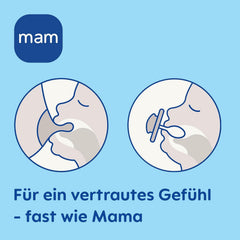 Suzete MAM Originale | 6-16 Luni | Suzete pentru bebeluși | Acceptat de 94% | Potrivit pentru alăptare | Recomandat de moașe | Prietenos cu dinții | Silicon SkinSoft | Lebădă/Delfin | Pachet de 2