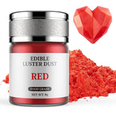 Lebensmittelglitter, 8 Gramm Glitter Naty Shop Red