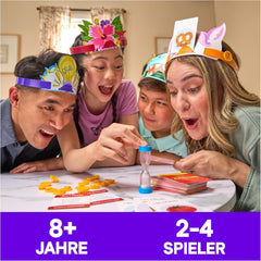 Spin Master Games – Hedbanz, das schnelle Ratespiel für die ganze Familie, Neuauflage (2025) mit tollen Spielkomponenten, für 2-6 Spieler ab 6 Jahren