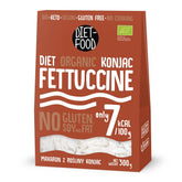 Fettuccine Konjac Nudeln Bio Shirataki Diät-Lebensmittel – 300 g, kohlenhydratarm, zuckerfrei, Keto, vegan, kalorienarm, glutenfrei und eifrei, hergestellt aus Konjac-Mehl