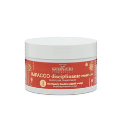 Maternatura, Mască de păr disciplinantă pentru păr creț cu floarea pasiunii, reparare, rezistență și strălucire pentru bucle perfecte, rutină de frumusețe organică pentru păr creț, Made in Italy - 100 ml Masca de par Naty Shop Titlu implicit