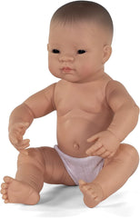 Miniland Babypuppe neugeborener asiatischer Junge 40cm-31005